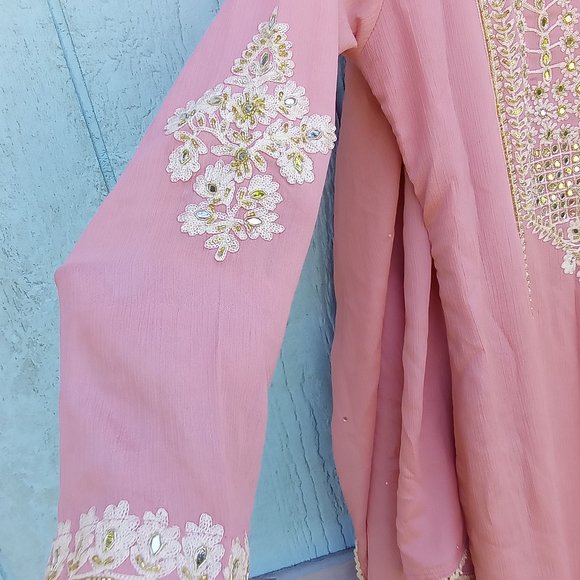 palazzo pants with dupatta